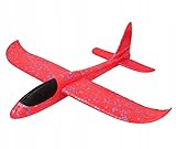 BirnePower Segelflugzeug 49cm (Zufällige Farbe) – Styroporflieger EPP Schaum, Wurfgleiter Flugzeug für Kinder, Unzerstörbar mit 2 Flugmodi (Looping & Gleiten), Outdoor Spielzeug