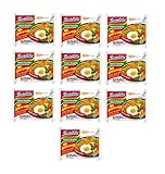 Indomie - Mie Goreng Nudeln - Bratnudel Geschmack - Fertiggericht aus Thailand - 10er Pack (10 x 80g)