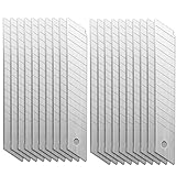 Abbrechklingen 20 Stück Cuttermesser, Cutterklingen Cutter Klingen Messer NEU für Büro,Zuhause,Schule Verwenden