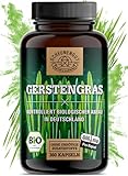 Bio Gerstengras Kapseln aus deutschem Anbau (60 Tage, 360, stück)