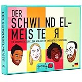 Der Schwindelmeister: Das urkomische Partyspiel der Mini-Gesten und subtilen Täuschung, in Taschengröße. EIN lustiges Ratespiel zum Bluffen - ideal für Erwachsene, Teenies und Familien.