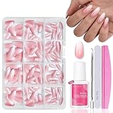 Nagel Tips Set - 240 Stück Französisch Falsche Nägel Zum...