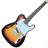 Kundenspezifische TELE-E-Gitarre in Sonnenuntergangsfarbe mit Palisander-Griffbrett und Chrom-Hardware – Professional Guitarra Electrica