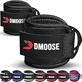 DMoose Fußschlaufen Kabelzug - Kickbacks schlaufen - Kabelzug Fußschlaufen für Fitness Training - Ankle Straps für Frauen und Männer