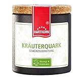 Kräuterquark Gewürz - 38 g in der Young Kitchen Pappwickeldose mit Korkdeckel von Hartkorn - wiederverschließbar und wiederbefüllbar