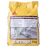 SIKA – Universalmörtel – Sika MonoTop 112 MultiUse Repair Grau – ideal für Betonreparatur – für Außenanwendungen – einfache Verarbeitung – 5 kg