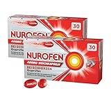 NUROFEN Weichkapseln 400 mg Ibuprofen bei Schmerzen - 2X so schnell vom Körper aufgenommen, langanhaltende - Wirkung durch flüssiges Ibuprofen - Großpackung - 2 x 30 Weichkapseln