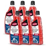 Caramba Easy Clean Scheibenreiniger Extra Sicht Konzentrat, 6er-Pack, für die Auto-Scheibenwaschanlage, Glasreiniger, Windschutzscheibenversiegelung, Abperleffekt, 6x1 l