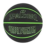 Spalding Phantom Ball 84384Z, Unisex basketballs, Black, 7 EU, 84384A, Schwarz