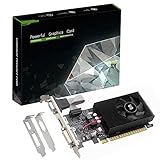 SAPLOS Geforce GT 730 Grafikkarten, 4GB DDR3 128-bit, HDMI VGA DVI, Low Profile Grafikkarte PC, Fermi Architektur, Desktop Computer GPU, PCI Express, DirectX 11