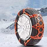 Auto-Schneeketten, verstellbare Reifenrad-Notreifen-Schneekette für jede Reifenbreite