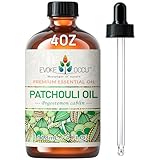EVOKE OCCU Patchouli Öl 118ml, reines ätherisches Öl für Diffusor Haut Duft DIY Kerze Seife machen- 4 FL Oz