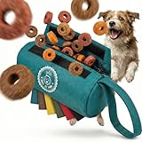 HUND IST KÖNIG Futterdummy für Hunde - Apportierbeutel für Hunde/Futterbeutel Hundetraining klein - Für alle Hunderassen - Perfekt für Dummy Hundetraining + Trainings-eBook, Futterbeutel-Hund
