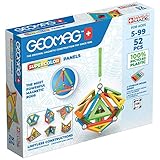 Geomag - Supercolor Magnetische Bausteine für Kinder, Magnetisches Spielzeug, Grüne Kollektion 100% Recyceltes Plastik, 5-99 Jahre, 52 Teile