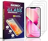 RKINC 3 Stück, Panzerglas Schutz Glas für iPhone 13 Pro Max/iPhone 14 Plus 6.7-Inch, Panzer HD Displayschutzfolie, 0,33 mm kratzfest, splitterfrei, blasenfrei, lebenslangeGarantie