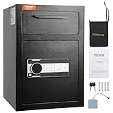 VEVOR 2,5 L Einwurftresor, Deposittresor mit Drop-Slot,...