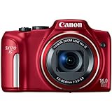 Canon SX170 is Digitalkamera Compact 16 Megapixel, Zoom 16 x rot