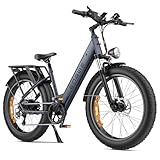 ENGWE E Bike Mountainbike Elektrofahrräder, Ebike 48V 16Ah Akku bis 150km, E-Bike mit 26x4 Zoll Fat Tire, Electric Bike 250W Motor Max. 25km/h, E26