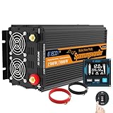 EDECOA Spannungswandler 12v 230v Wechselrichter 12 auf 230v...