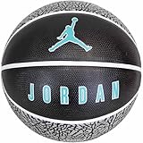 NIKE Jordan Playground 8P Deflated Basketball (Black/White, 7)