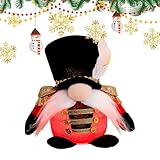 Leuchtender Weihnachtsgnom Deko,LED Weihnachtssoldaten Wichtel Deko - Partyzubehör für Winterfest Thanksgiving Geburtstag,Schule Büro Wohnung