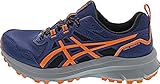 ASICS Herren Trail Scout 3 Sneaker, DEEP Ocean/Bright ORANGE, 48 EU