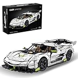 CaDA Master C61048W Fantasma Supersportwagen, 1:8 4346pcs Bausteine klemmbausteine Car, länger Master C61042W 488, Entworfen von MOC-Designer Dugald Cameron