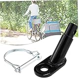 Fahrradanhänger Kuppler Fahrradanhänger Hitch Mount Adapter Bike Heckträger -Mount -Fahrradzubehör für Kinder -Haustier -Cargo -Fahrradanhänger