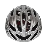 Haofy Rennradhelm, Leichter PC- und EPS-Fahrradhelm mit Starker Robustheit, Belüftung und Stoßdämpfung für den Städtischen Pendelverkehr und das Radfahren für Erwachsene (Grau Schwarz)