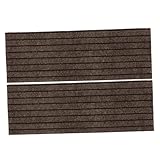 HOLIDYOYO 2 Stück Teppich-treppenstufen: 26 X 75 Cm, Rutschfeste Teppichmatten Für Wendeltreppen – Rutschfeste Treppenstufen, Schalldichte Treppenpolster Für Holzstufen