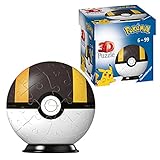 Ravensburger 3D Puzzle 11266 - Puzzle-Ball Pokémon Pokéballs - Hyperball - [EN] Ultra Ball - 54 Teile - für Pokémon Fans ab 6 Jahren