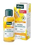 Kneipp Gesundheitsbad Muskel Entspannung - Badeöl mit wertvollem Extrakt der Arnika & ätherischen Ölen aus Cabreuva, Rosmarin & Pinus-Arten - belebt & tut gut nach körperlicher Anstrengung - 100ml