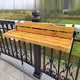 Balkon Bartisch Outdoor Klapptisch Beistelltisch Wandmontage Platzsparend Serviertisch für Terrasse und Garten