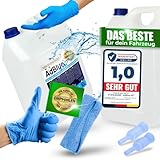 Stahlmann® 2x 10 L Adblue inklusive Ausgießer – Ad blue inkl. Mikrofasertuch - Adblue 10 l für diesel ISO 22240 – Ad Blue 20 l MADE IN GERMANY