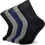 Hocerlu Warme Socken Herren, Thermosocken Dicke Wintersocken...