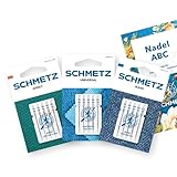 SCHMETZ | 15 Nähmaschinennadeln | Starter Set |...