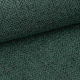 HEKO PANELS Atena Polsterstoff Möbelstoff Meterware - z.B. Stoff für Stühle oder Eckbank Bezug - Dunkelgrün