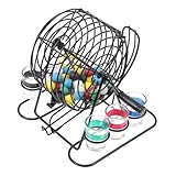 TOYANDONA 1 Satz Bingo Verbesserung von Emotionsspielzeug Tischspiel Desktop-Spiele Erwachsene für Erwachsene Spiele lustig Desktop-Lotteriespiele Lotteriemaschine Eisen