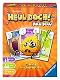 Ravensburger 20348 - Heul doch! Mau Mau, Kartenspiel für 3-6 Spieler, Actionsspiel ab 7 Jahren, Grey