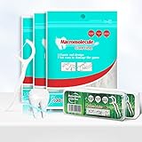 KWOKWEI Zahnseide, 300+20 Stück Einwegzahnseide Dental Floss Zahnstocher Halter, Zahnpflege Interdental Flossers Y-Form Design, Zahnseidensticks Zahnreiniger Sticks mit Griff