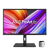 ASUS ProArt Display OLED PA27DCE-K 27“ Professional Monitor (OLED, 4K UHD (3840 x 2160), 99% DCI-P3, HDR-10, HLG, ΔE  1, USB-C PD 80W, Hardware-Kalibrierung, Calman Ready, ColourSpace Integration)