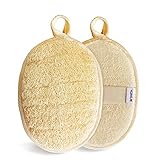 Natürlicher Luffa Schwamm Peeling Körper Wäscher (2...