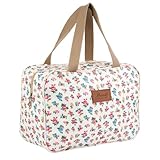 Kulturbeutel Damen Groß,Make-up Tasche Groß mit Grif,Wasserabweisende Kosmetiktasche Damen,Reisen Kulturtasche für Toilettenartikel & Kosmetika, Zubehör