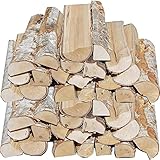 30 Kg Kaminholz Brennholz Feuerholz Grillholz Pizzaofenholz Birke trocken 33 cm Länge