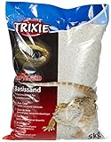 Trixie 76134 Basissand für Wüstenterrarien, 5 kg, weiß