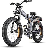 ENGWE X24 E Bike Klapprad Elektrofahrrad, 48-V Lithium-Akku für Lange Reichweite bis 150KM, Hydraulische Bremse, E-Bike Herren Damen