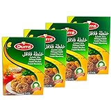 Durra - Arabische Falafelmischung - Vegan vegetarische Falafel-Fertigmischung orientalisch im 4er Set á 175 g
