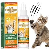 MUOCOBU Katzenspray zum Kratzen, eingeschränkte Bereiche - für das Verhalten von Katzen, Schützen von Möbeln, Sofas, Teppichen, Indoor & Outdoor Natürlich - New 5