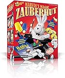 Marvin's Magic - Erstaunlicher Zauberhase und Zylinder - Erstaunliche Zaubertricks für Kinder - Inklusive aufklappbarem Zauberhut, Zauberstab und Zauberhase - Geeignet für Kinder ab 6 Jahren