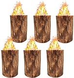 Jack's Schwedenfeuer 6 Stück | Baumfackel groß 25cm Höhe...